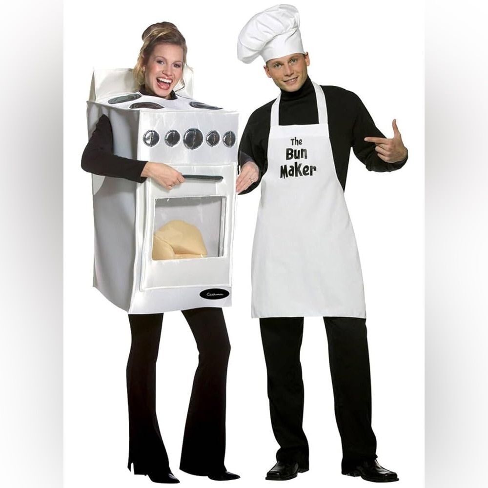 Bun in the Oven Couple Halloween Costume Rasta Imposta